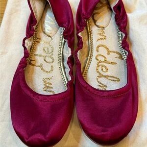 Sam Edelman Women's Red Ballet Flats